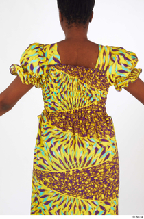 Dina Moses dressed upper body yellow long decora apparel african…